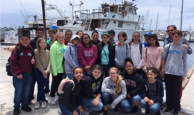 St. Didacus Students Visit the Floating Marine Lab
