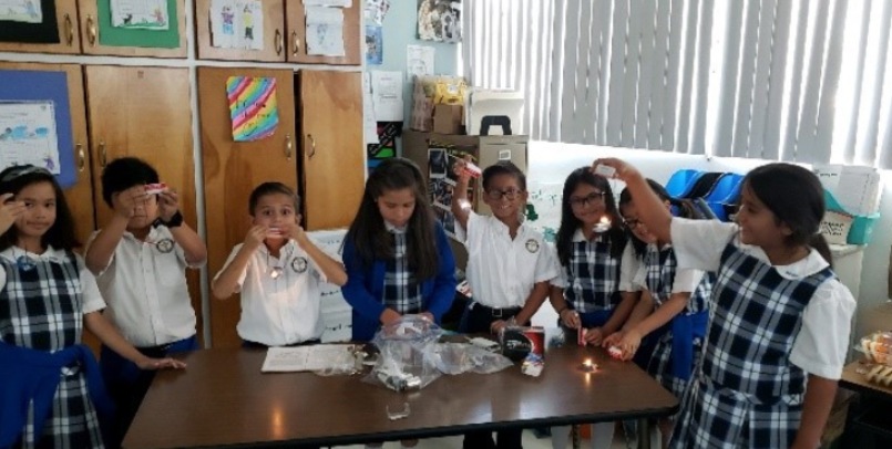 Science Club is going strong at St. Charles!!